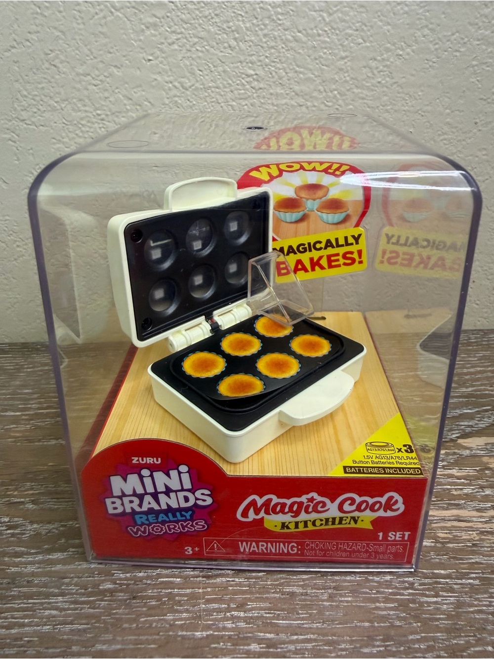 New Zuru Mini Brands Really Works Magic Cook Kitchen Set  Cupcake Maker